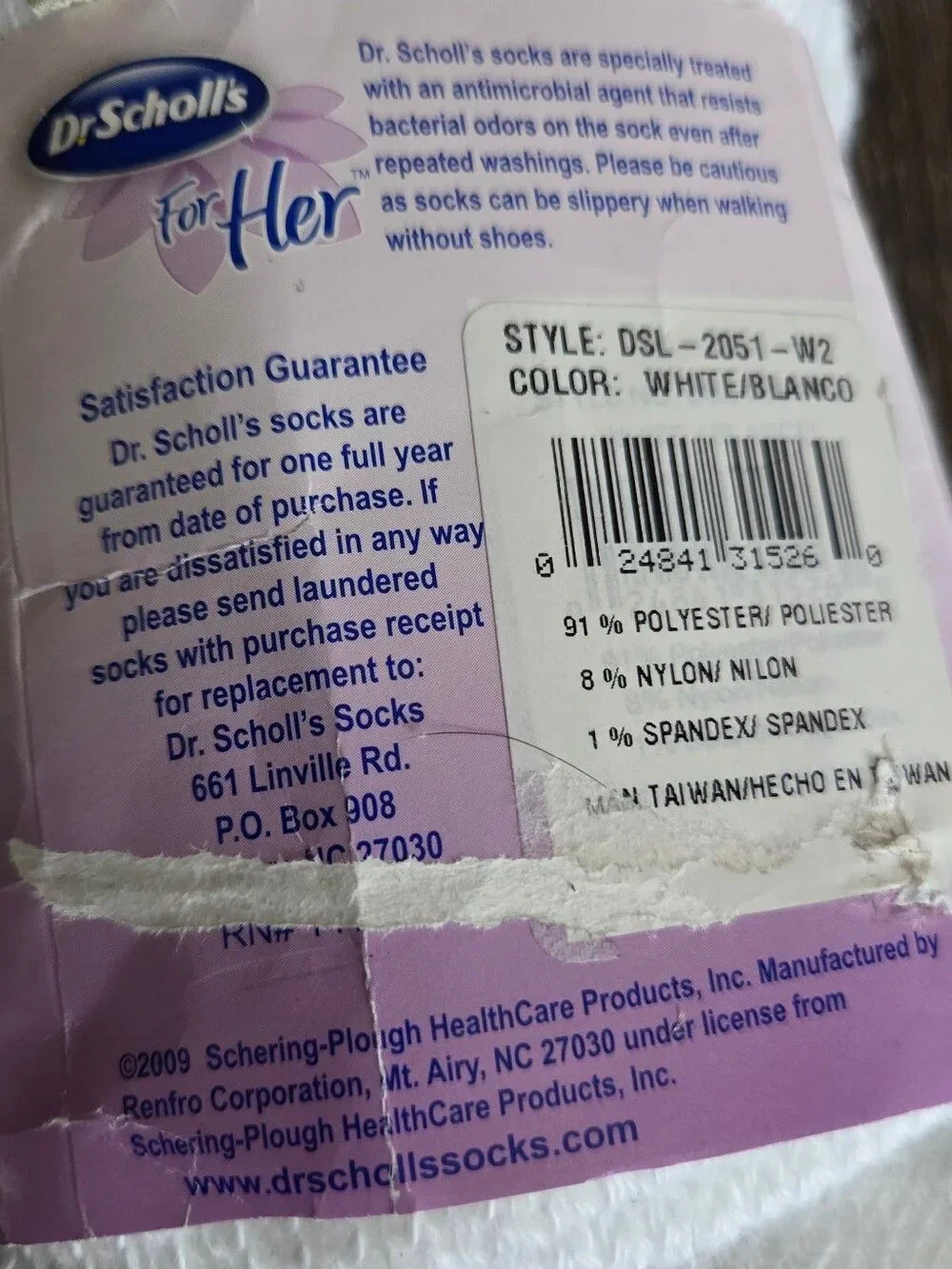 Dr. Scholl's Women's Diabetes & Circulatory Ankle Socks